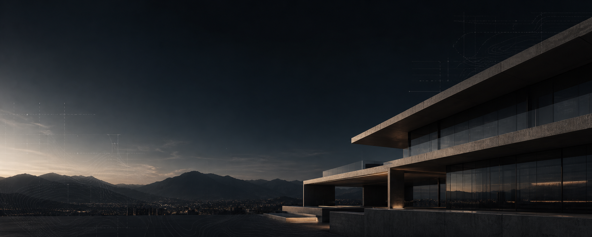 Arquitectura monumental en clave oscura para Tera:Brix